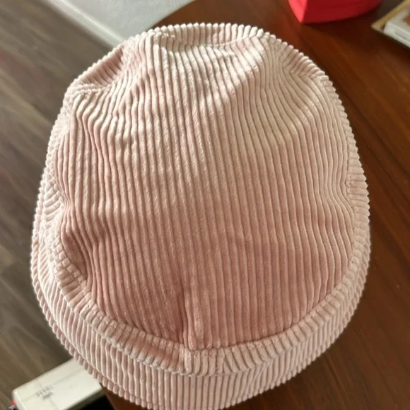 Maison Michel Paris Axel Corduroy Bucket Hat Pink Maison Michel Axel Cotton-corduroy Bucket Hat In Pink | ModeSens main image 4